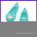 women nude plastic jelly shoes pvc jelly shoes plastic jelly bean shoes